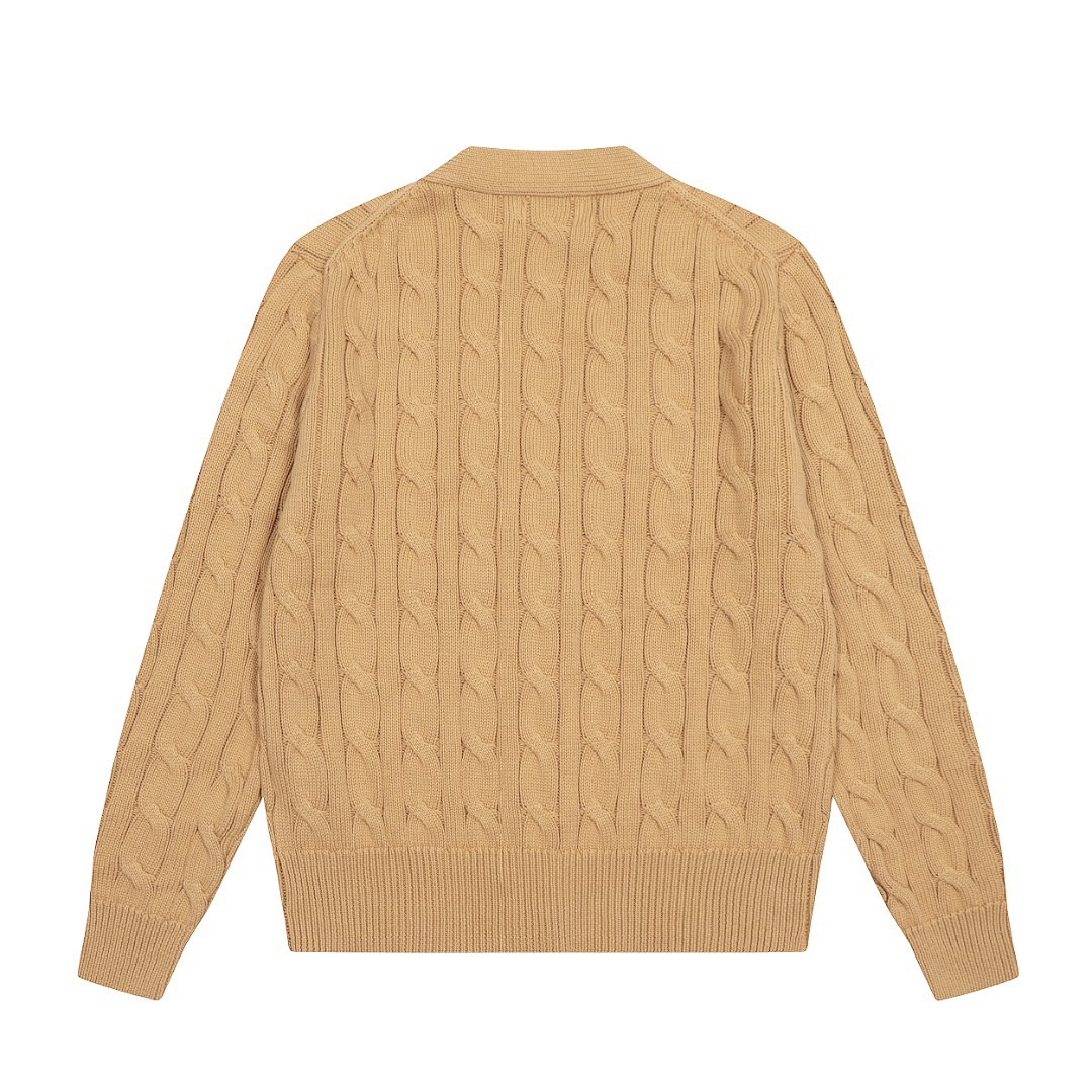 Polo Ralph Lauren Cable-Knit Wool-Cashmere Cardigan · M37L — תמונה 20