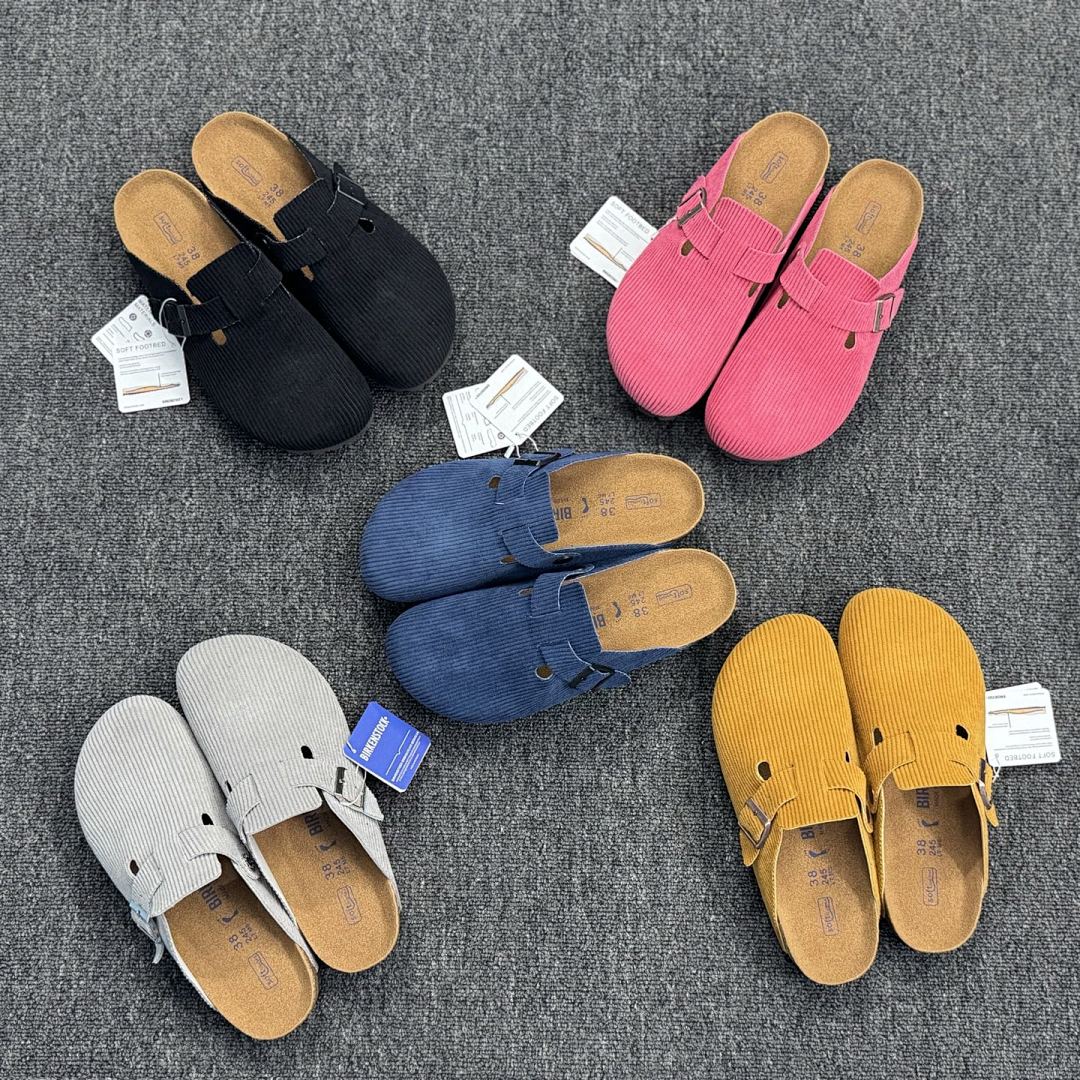 Birkenstock Boston Corduroy · Y159B — תמונה 9
