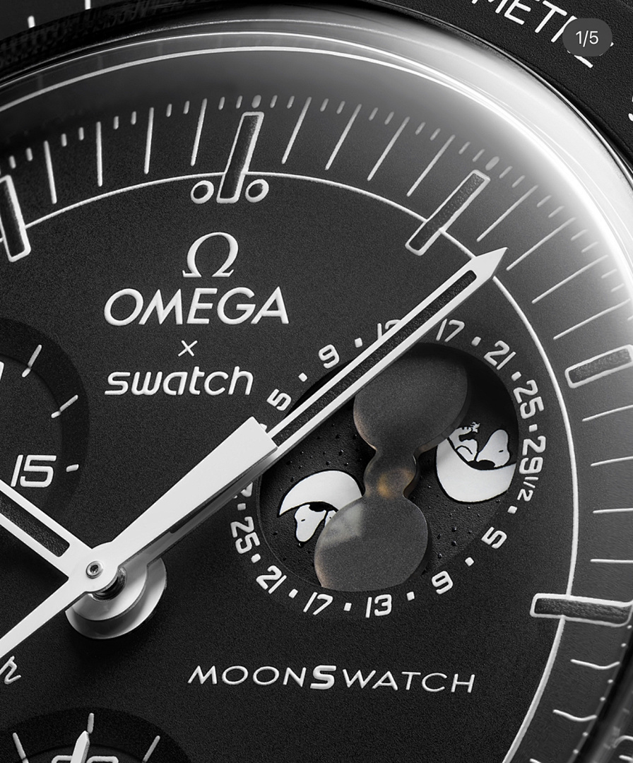 KK04 Omega Snoopy MoonSwatch 28.8$ — תמונה 6