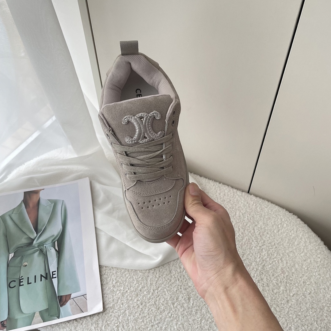 CELINE Huntington Low Lace-up Sneaker · 6SDD — תמונה 5