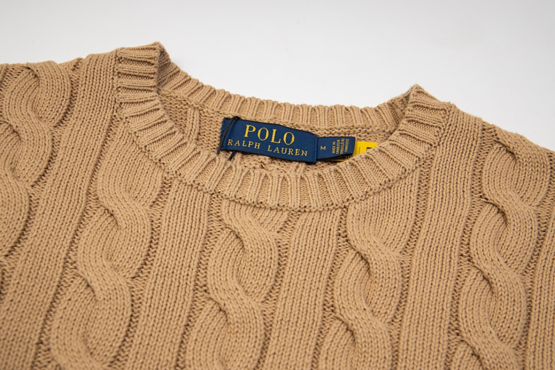 Polo Ralph Lauren Cable Knit Crewneck Sweater · J1Y4 — תמונה 2