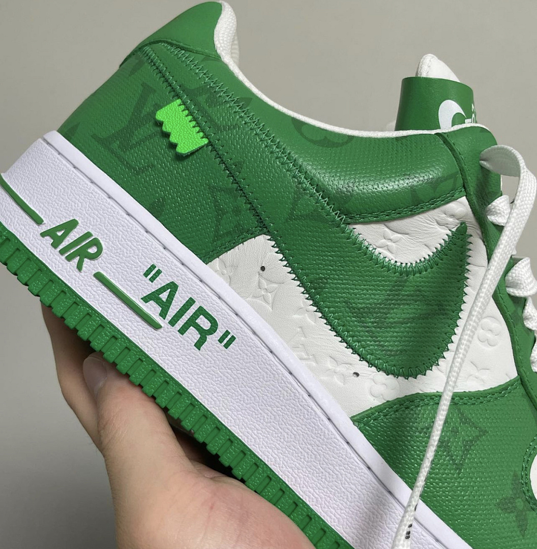 Louis Vuitton x Nike Air Force 1 Low · Y7N9 — תמונה 8