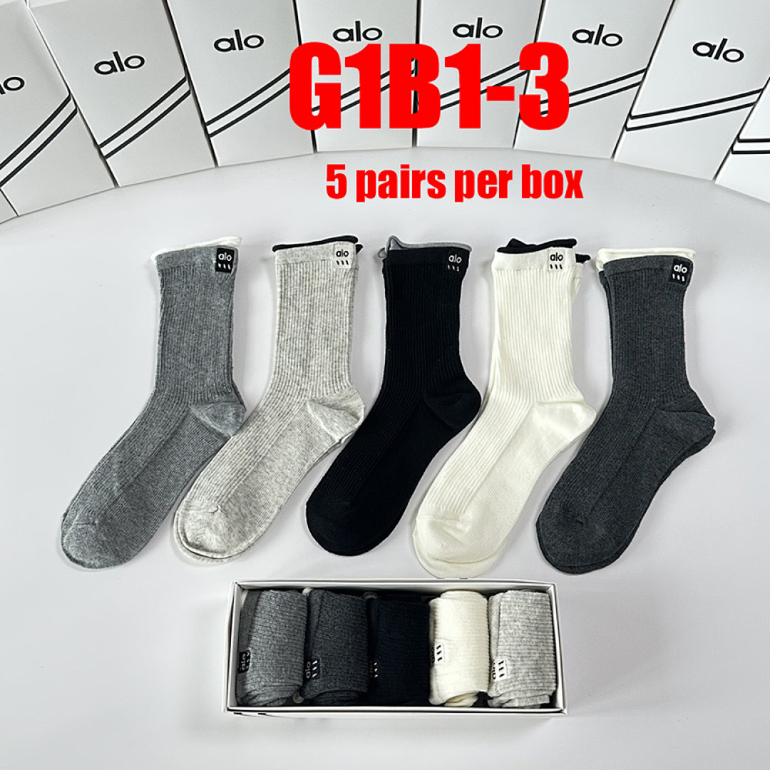 Alo Yoga Half-Crew Understated Sock · G1B1 — תמונה 28