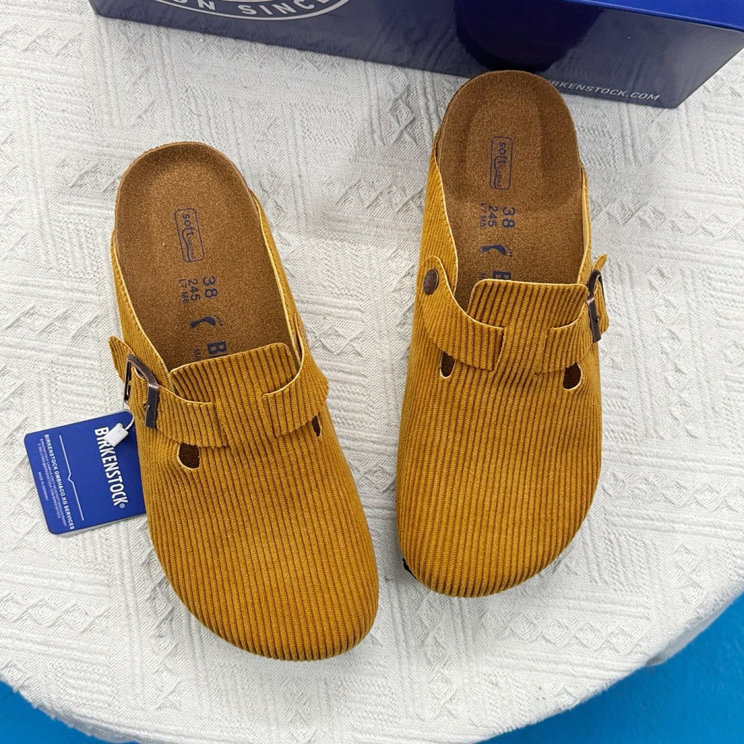 Birkenstock Boston Corduroy · Y159B — תמונה 11