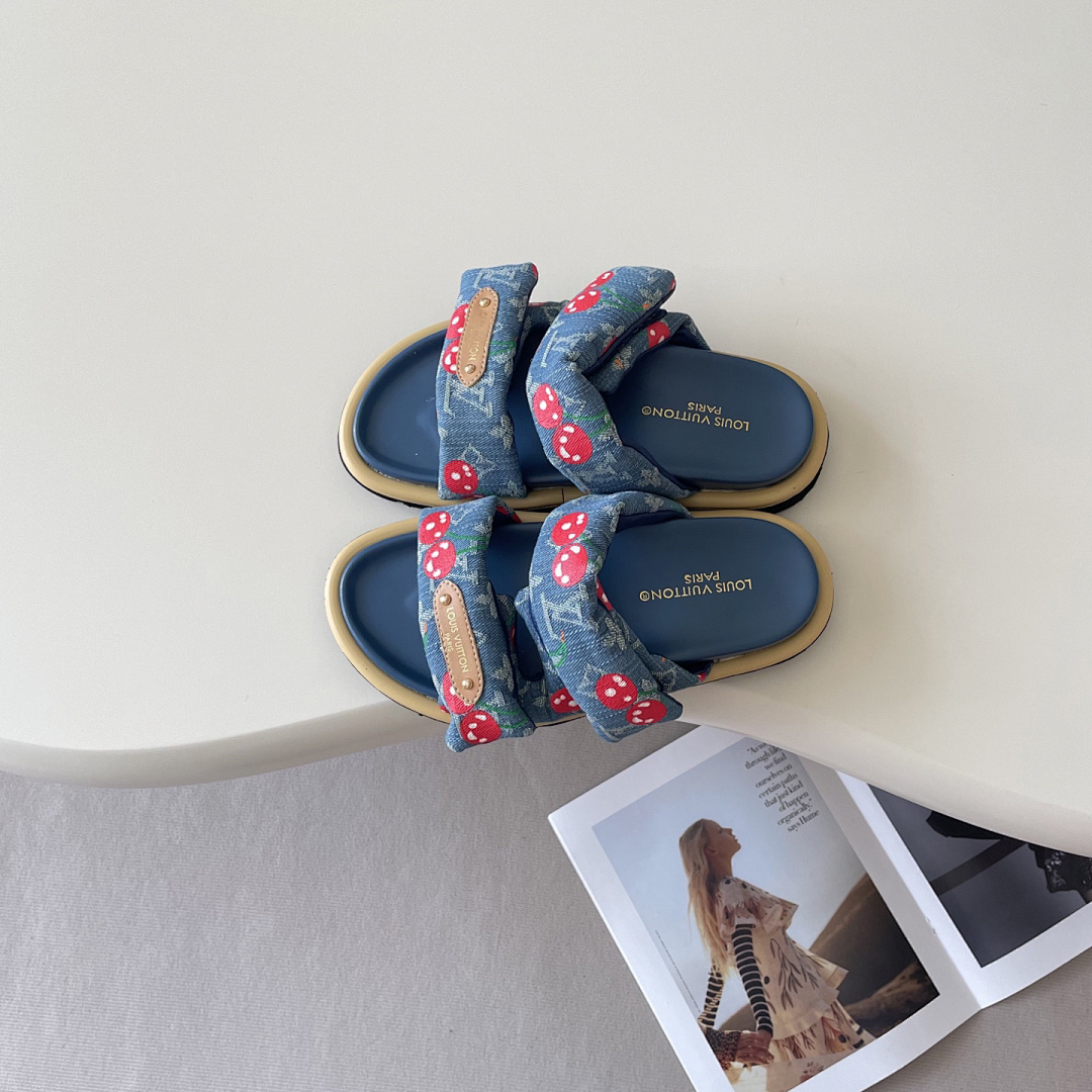 Louis Vuitton Bom Dia Flat Comfort Mule · J9L5 — תמונה 20
