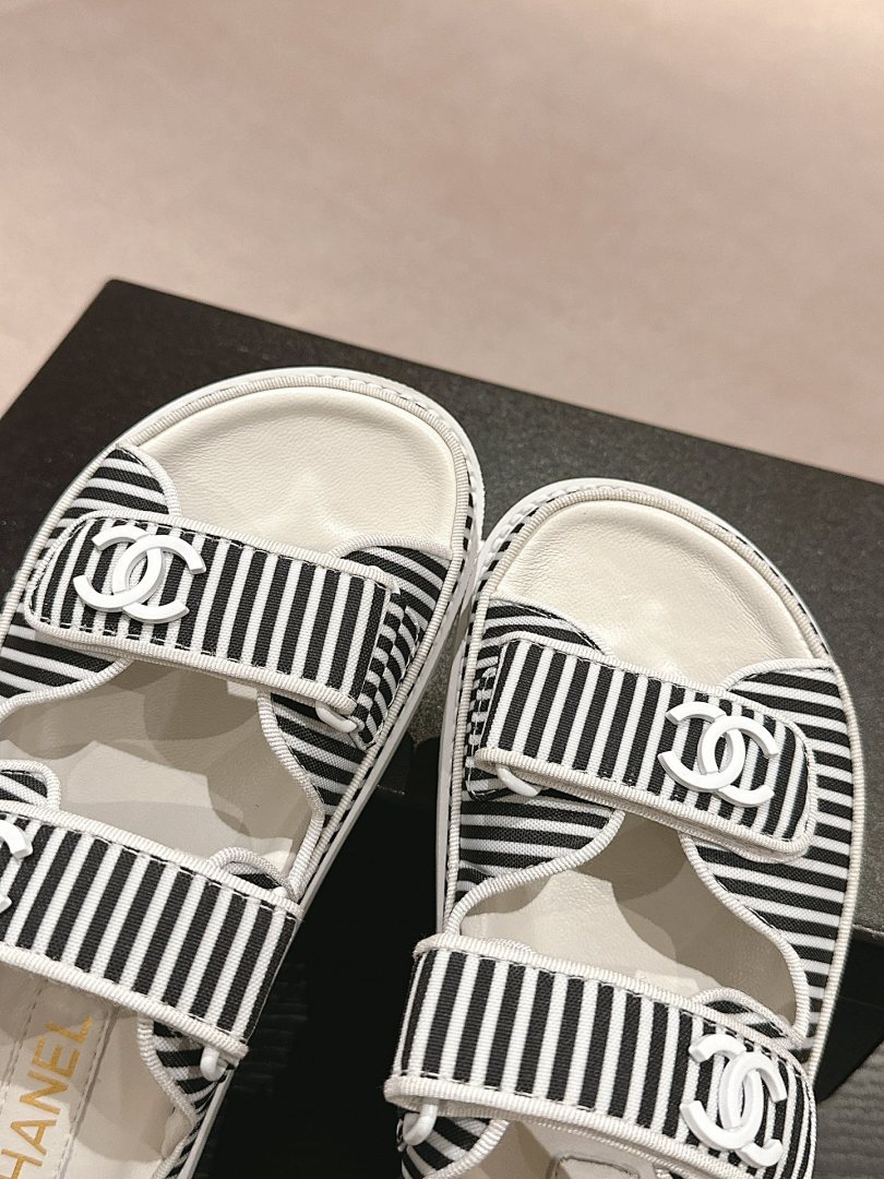 Chanel Dad Sandals · C56H — תמונה 8