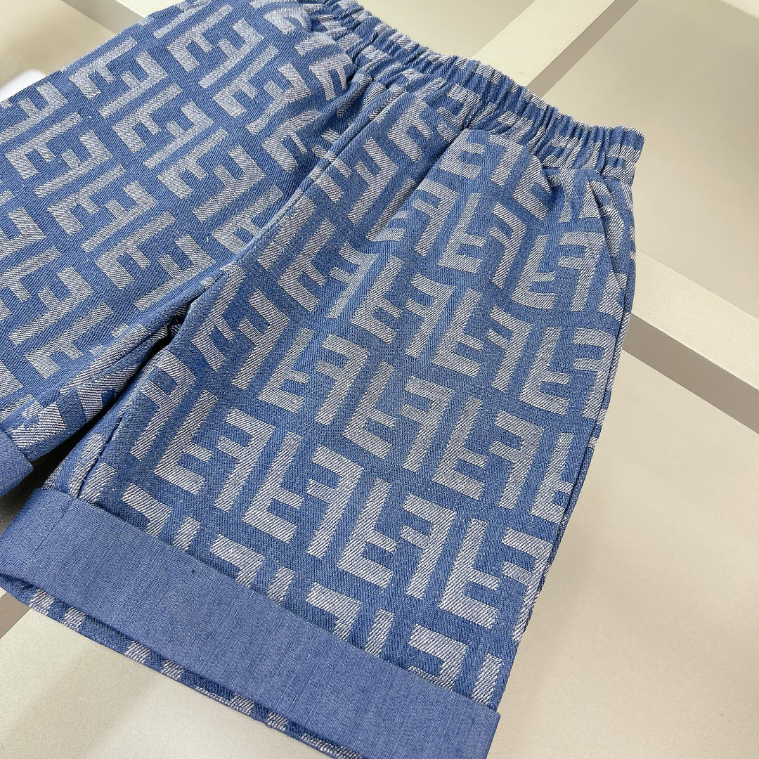 Fendi — חליפת חולצה ומכנסונים · SDH9 — תמונה 3