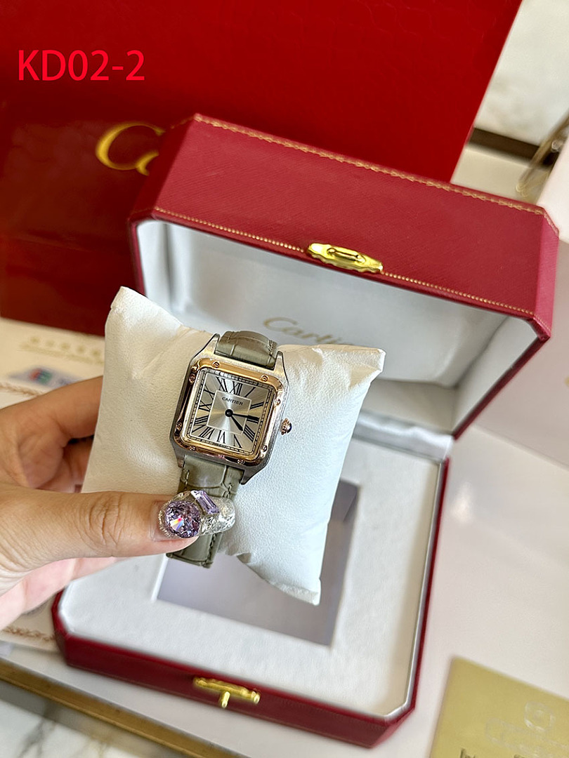 KD02 Cartier Santos Ladies' Watch 105$ — תמונה 11