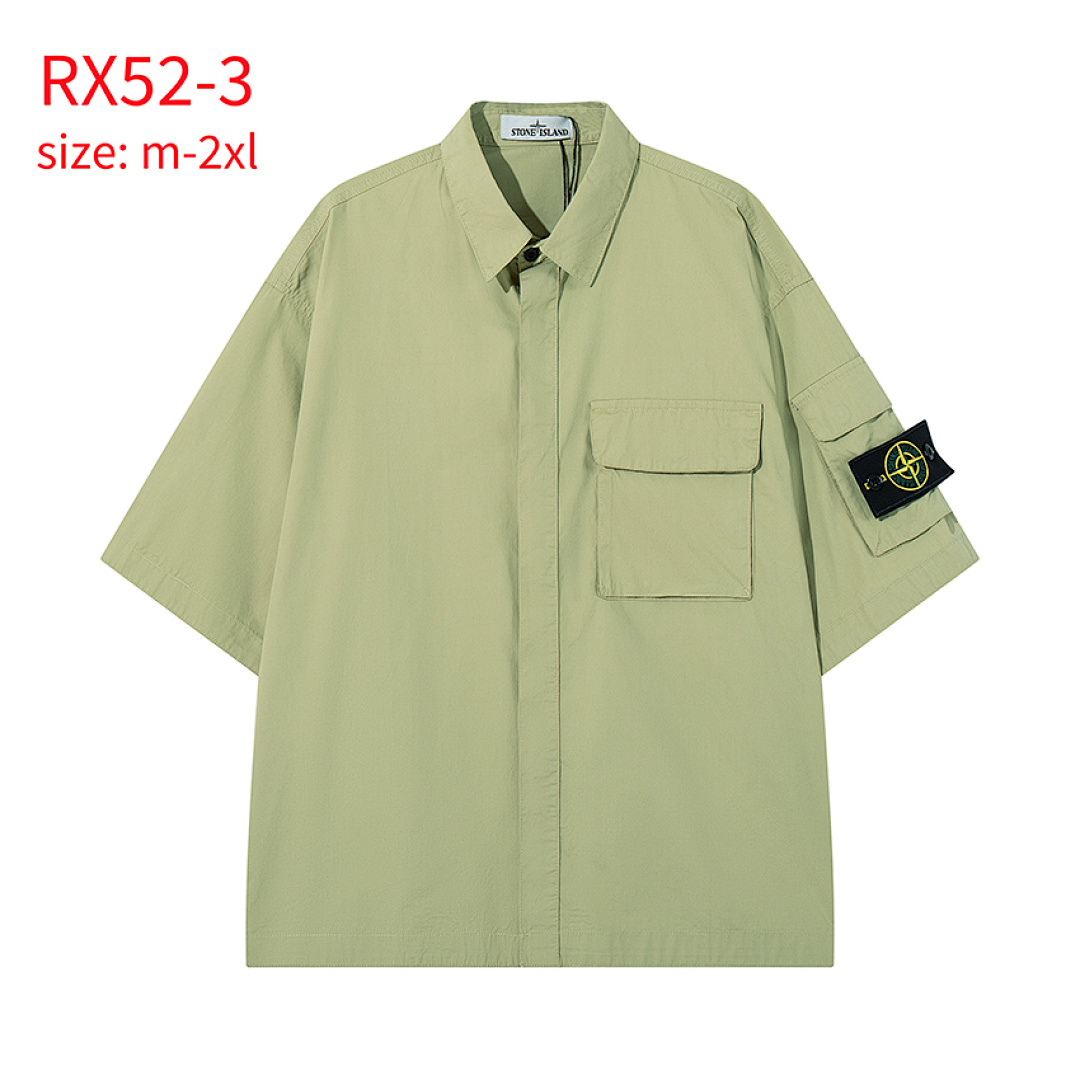 Stone Island Comfort-fit short-sleeve shirt · RX52 — תמונה 7