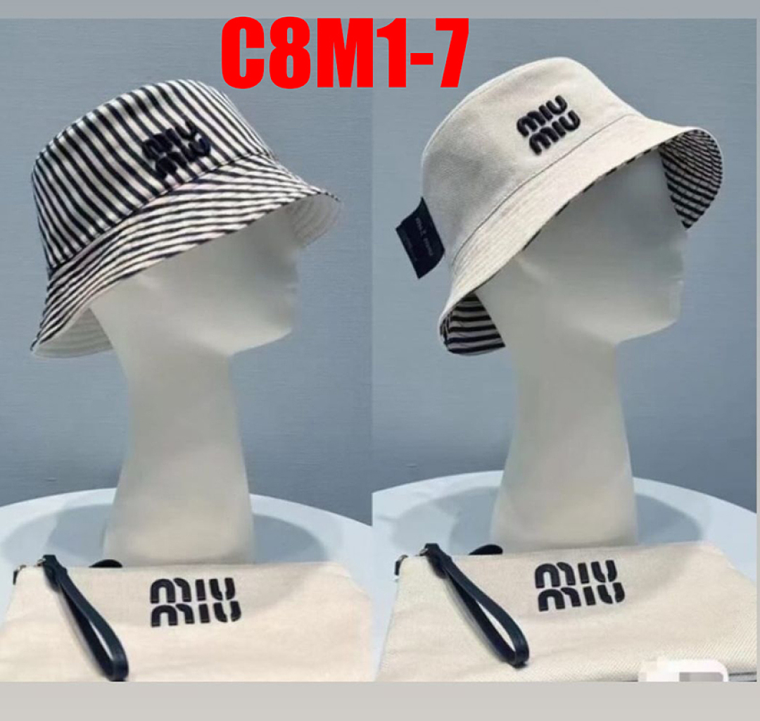 Miu Miu Bucket Hat · C8M1 — תמונה 2