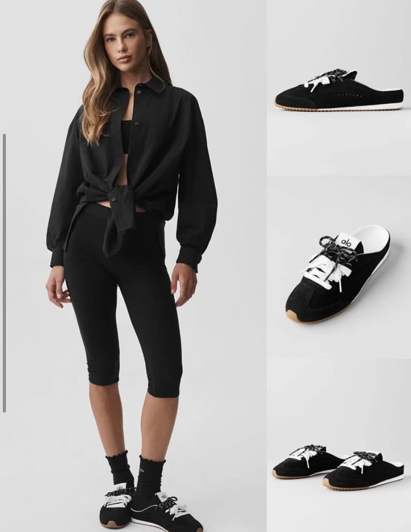 Alo Yoga Sunset Sneaker Mule · A12A — תמונה 3