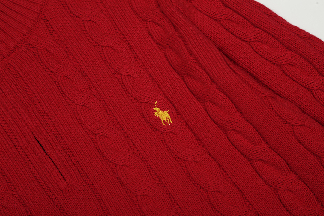 Polo Ralph Lauren Cable-Knit Quarter-Zip Sweater · E666 — תמונה 29