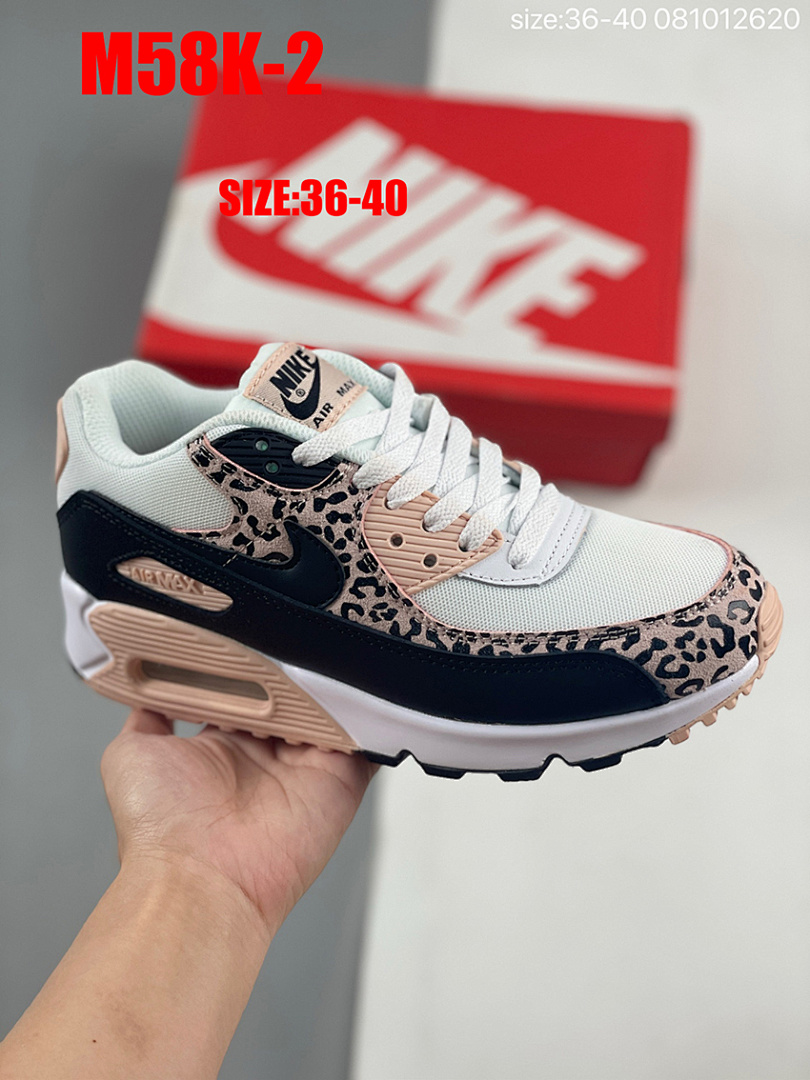Nike Air Max 90 Leopard Pink · M58K — תמונה 24