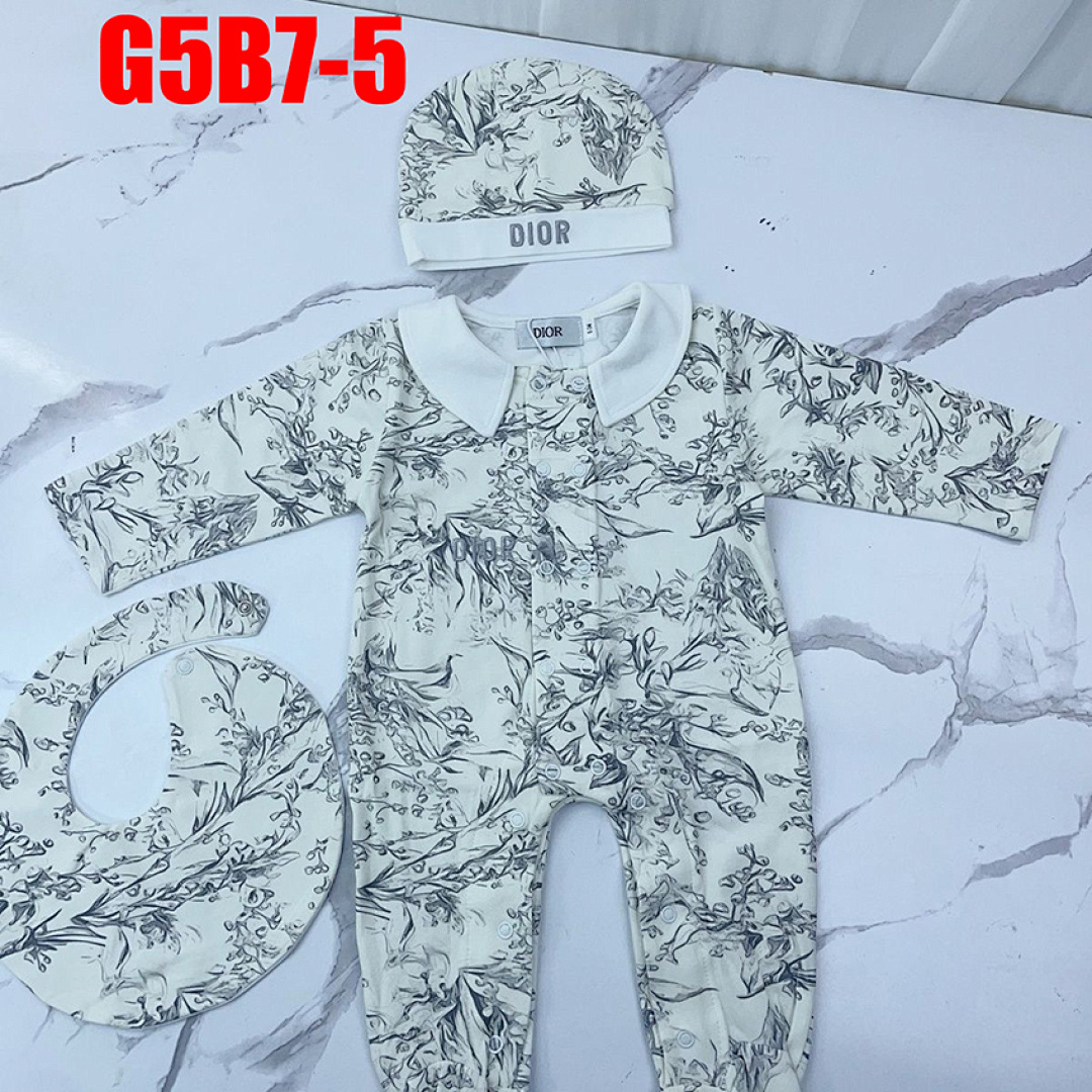 Gucci Baby cotton one-piece with Web · G5B7 — תמונה 25