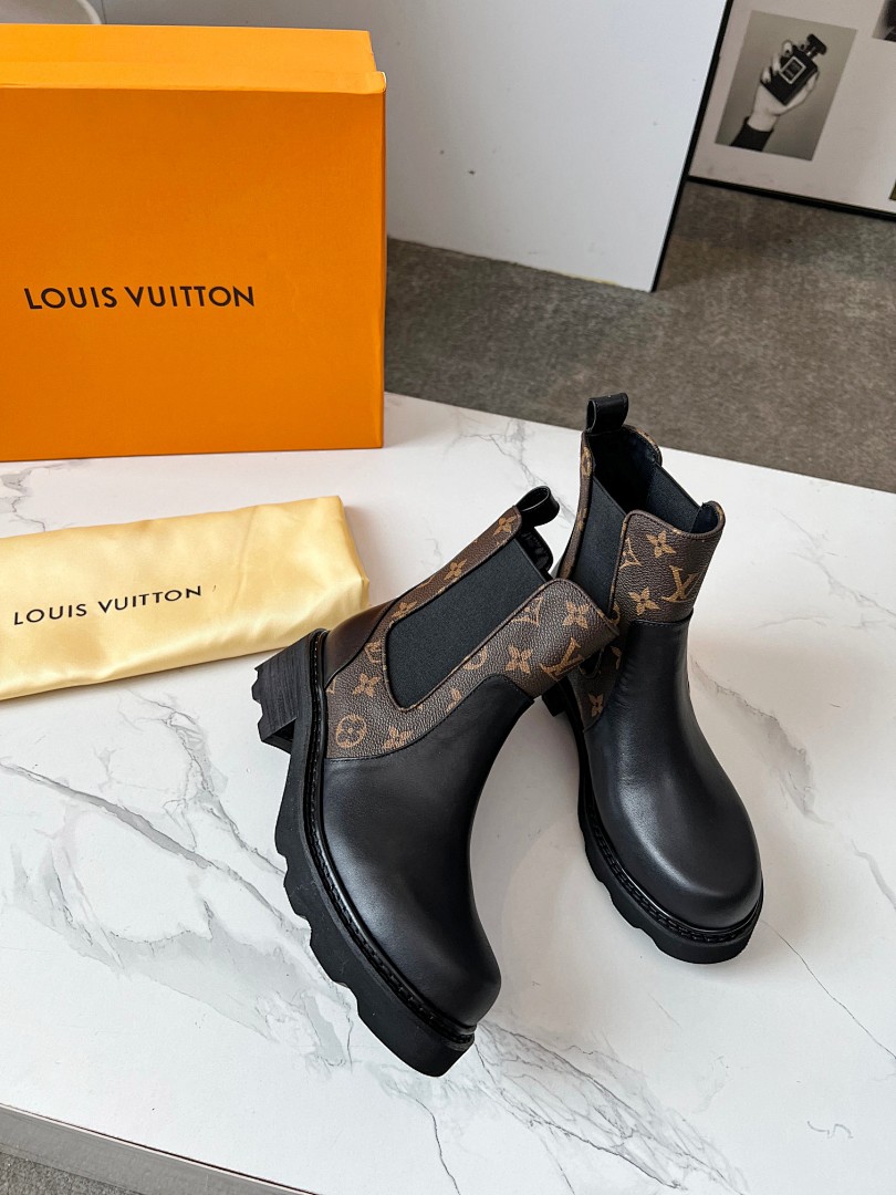 Louis Vuitton Beaubourg Chelsea Ankle Boot · M23L — תמונה 10