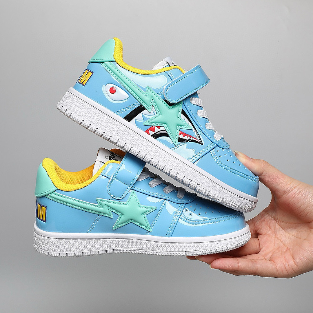 Bapesta Low Shark Face · VCXZ2 — תמונה 4