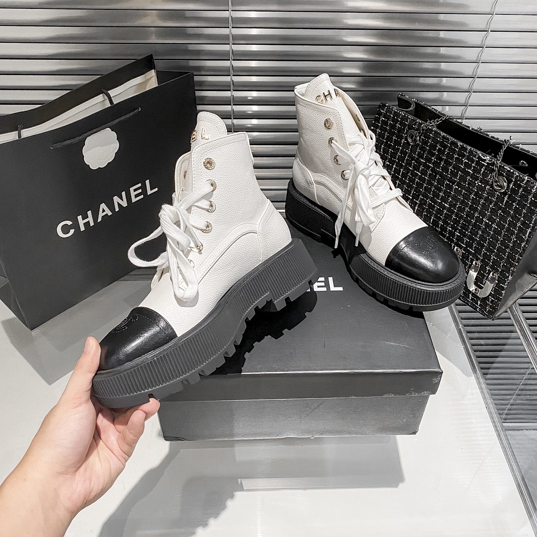 Chanel Combat Boots · 6KFD — תמונה 7