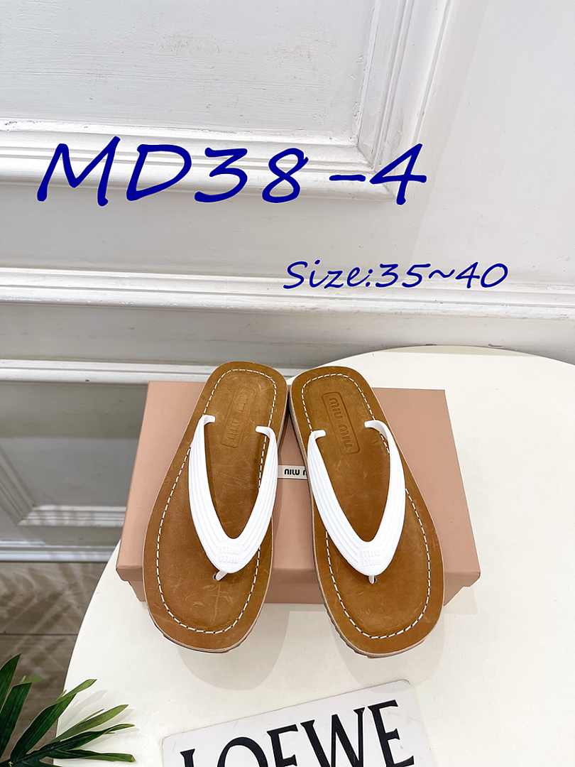Miu Miu Thong Sandals · MD38 — תמונה 7