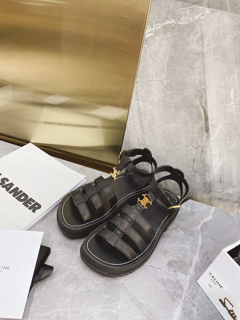 Celine Clea Triomphe Sandal · Y5B6 — תמונה 7