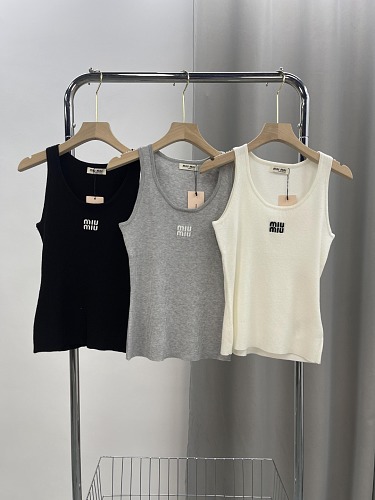 Miu Miu Ribbed Tank Top · P5R1