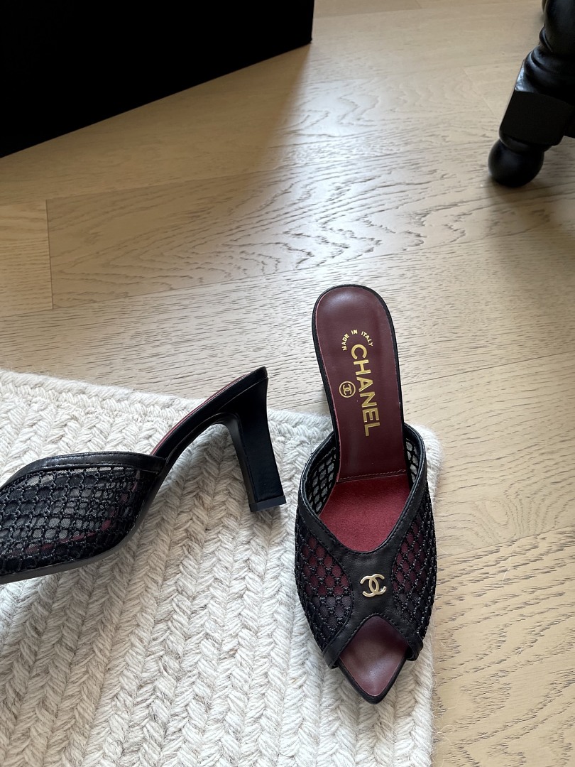 Chanel Mesh Mules · YYY3 — תמונה 10
