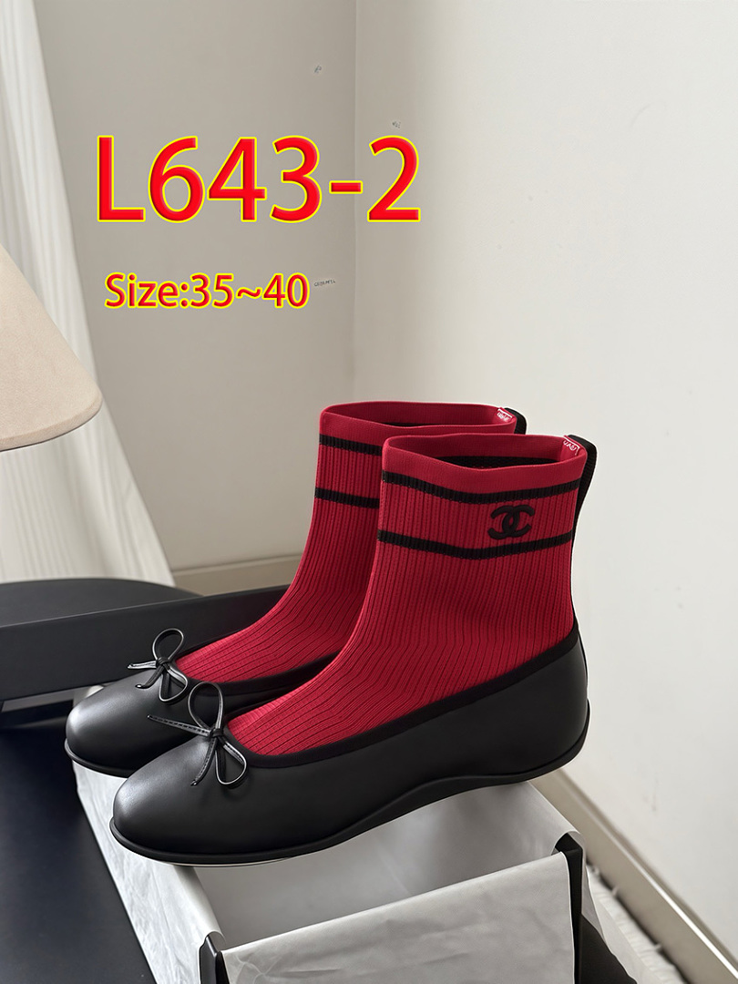 Chanel Sock Sneakers · L643 — תמונה 16