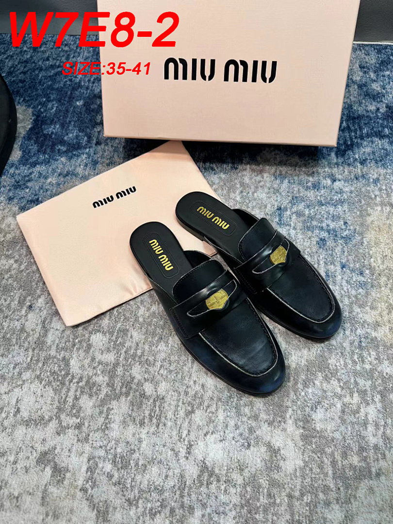 Miu Miu Penny Loafer Mules · W7E8 — תמונה 10