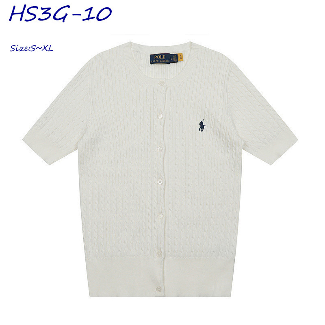 Ralph Lauren Cable-Knit Short-Sleeve Cardigan · HS3G — תמונה 3