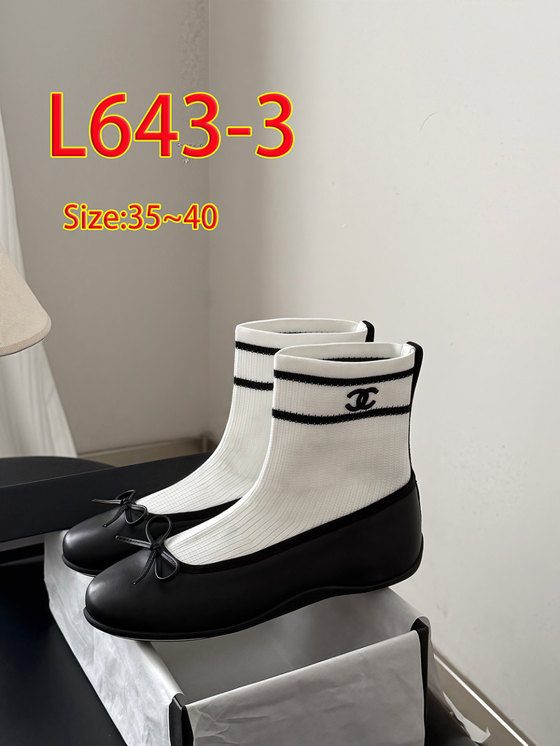 Chanel Sock Sneakers · L643 — תמונה 15