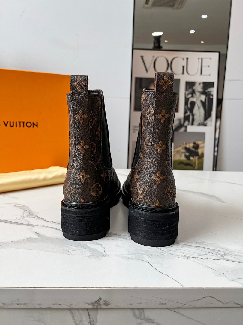 Louis Vuitton Beaubourg Chelsea Ankle Boot · M23L — תמונה 7