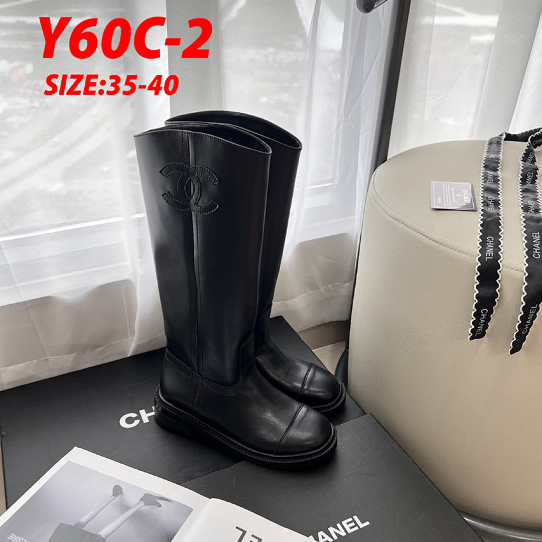 Chanel CC Riding Boots · Y60C — תמונה 14