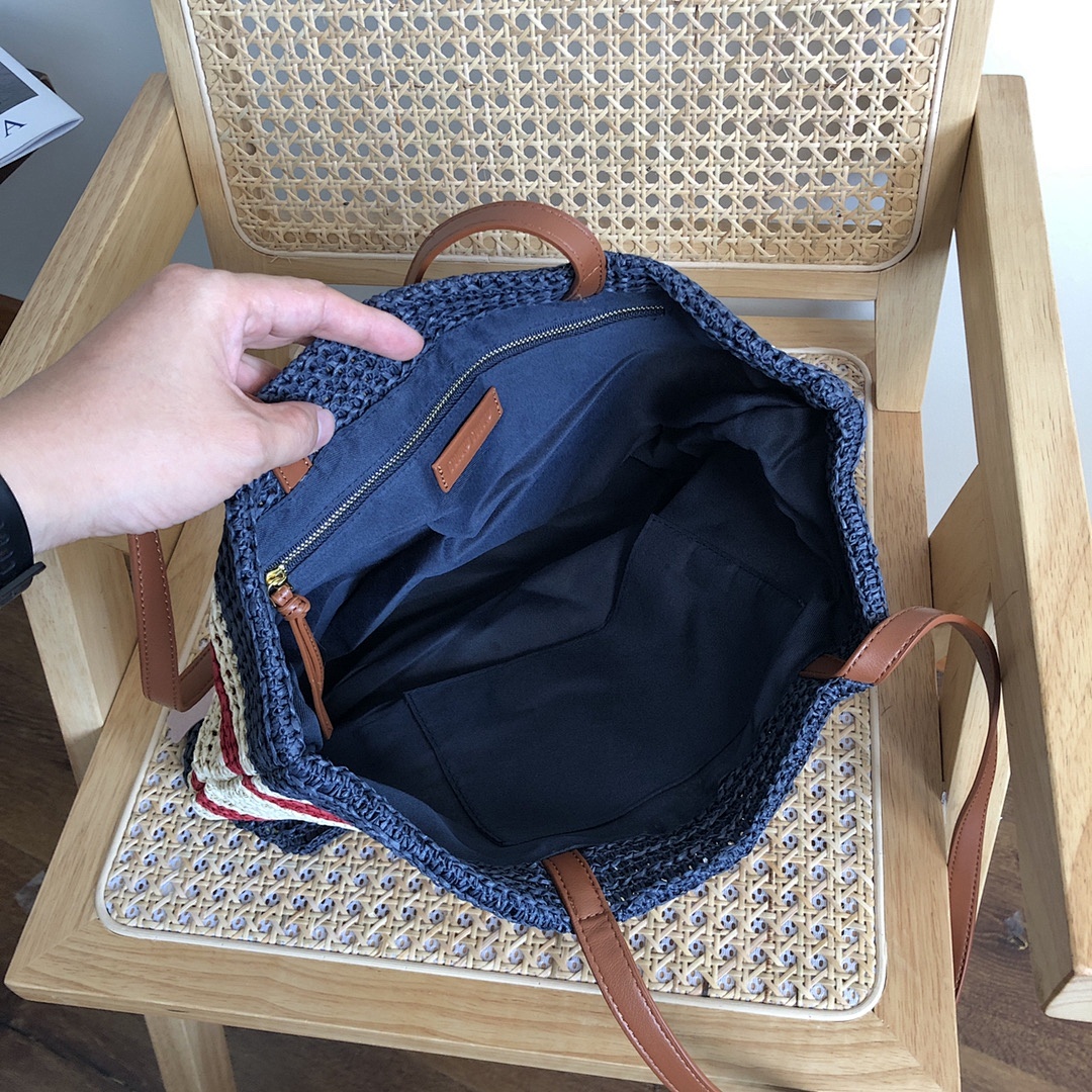 Miu Miu Raffia Woven Tote · M56U — תמונה 6
