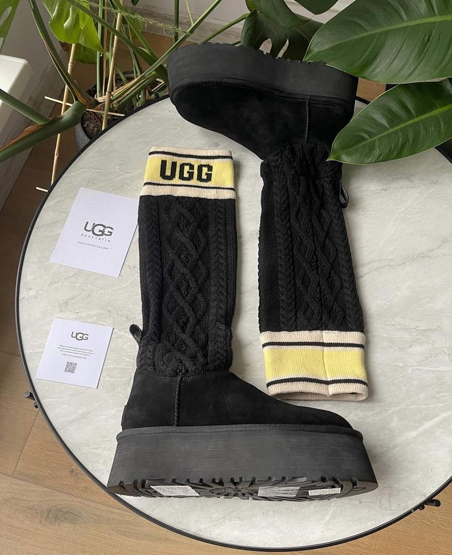 UGG Classic Sweater Letter Boot · Y82G — תמונה 3