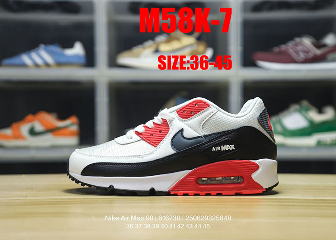 Nike Air Max 90 Leopard Pink · M58K — תמונה 19