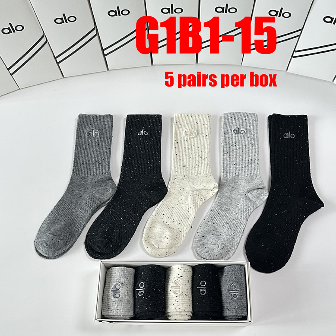 Alo Yoga Half-Crew Understated Sock · G1B1 — תמונה 16