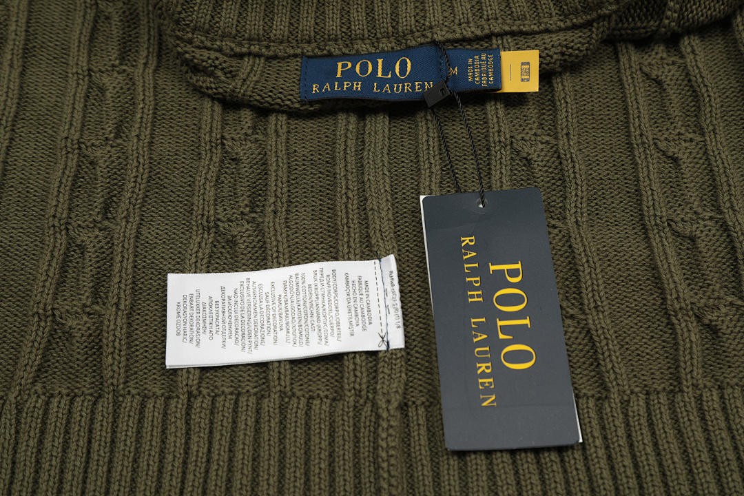 Polo Ralph Lauren Cable-Knit Quarter-Zip Sweater · E666 — תמונה 22