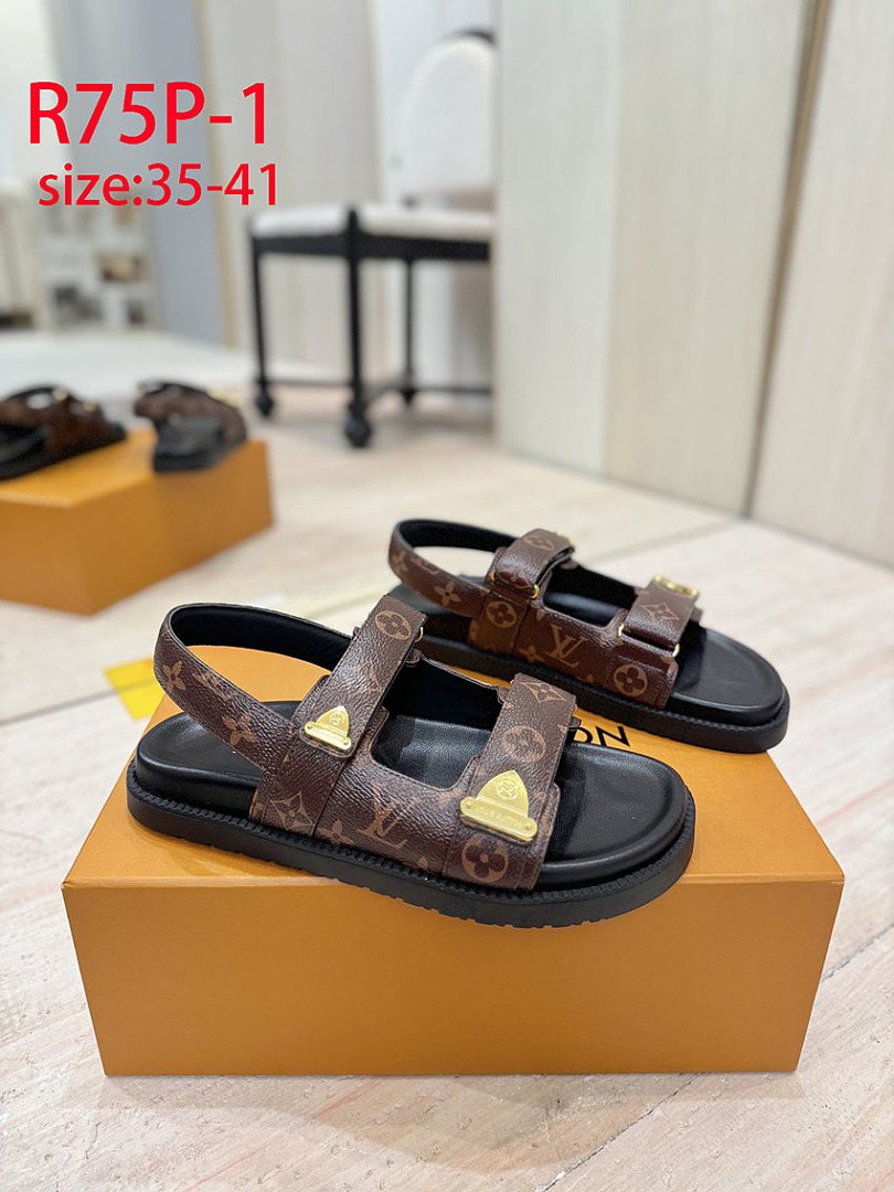 Louis Vuitton LV Sunset Comfort Sandal · R75P — תמונה 10
