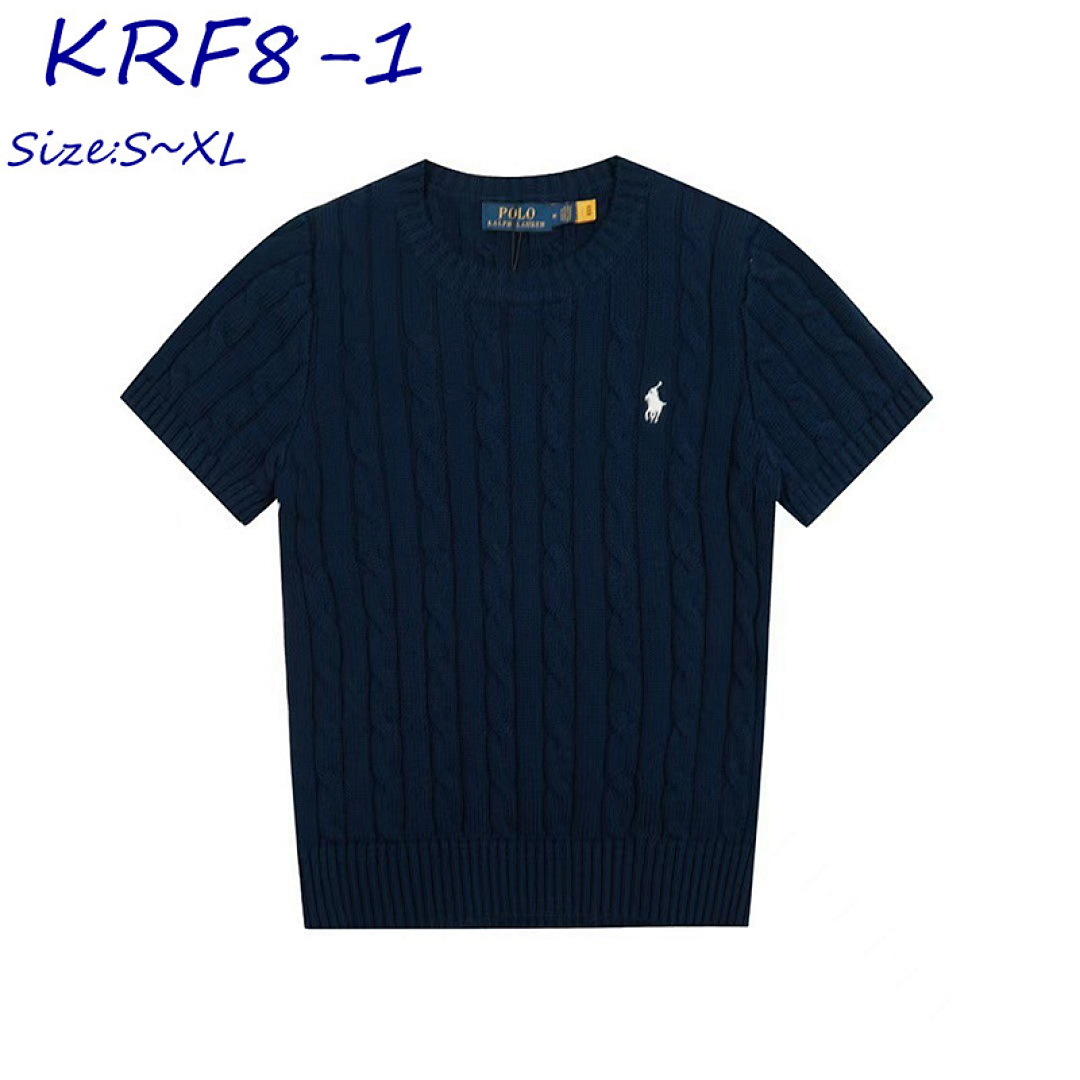 Ralph Lauren Cable-Knit Short Sleeve Sweater · KRF8 — תמונה 17