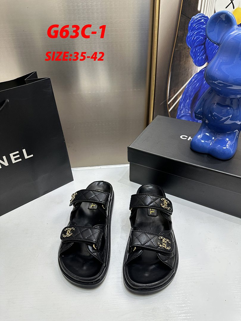 Chanel — כפכפים · G63C