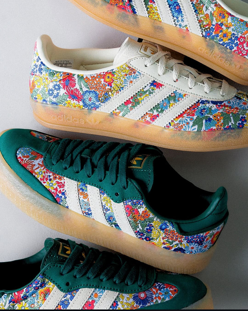 Adidas Gazelle Indoor x Liberty London · X6Q7 — תמונה 2