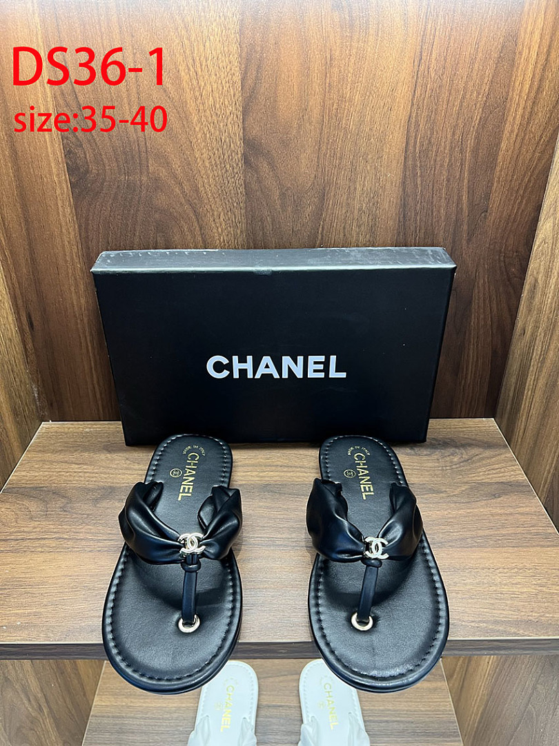 Chanel Quilted Thong Sandals · DS36 — תמונה 8