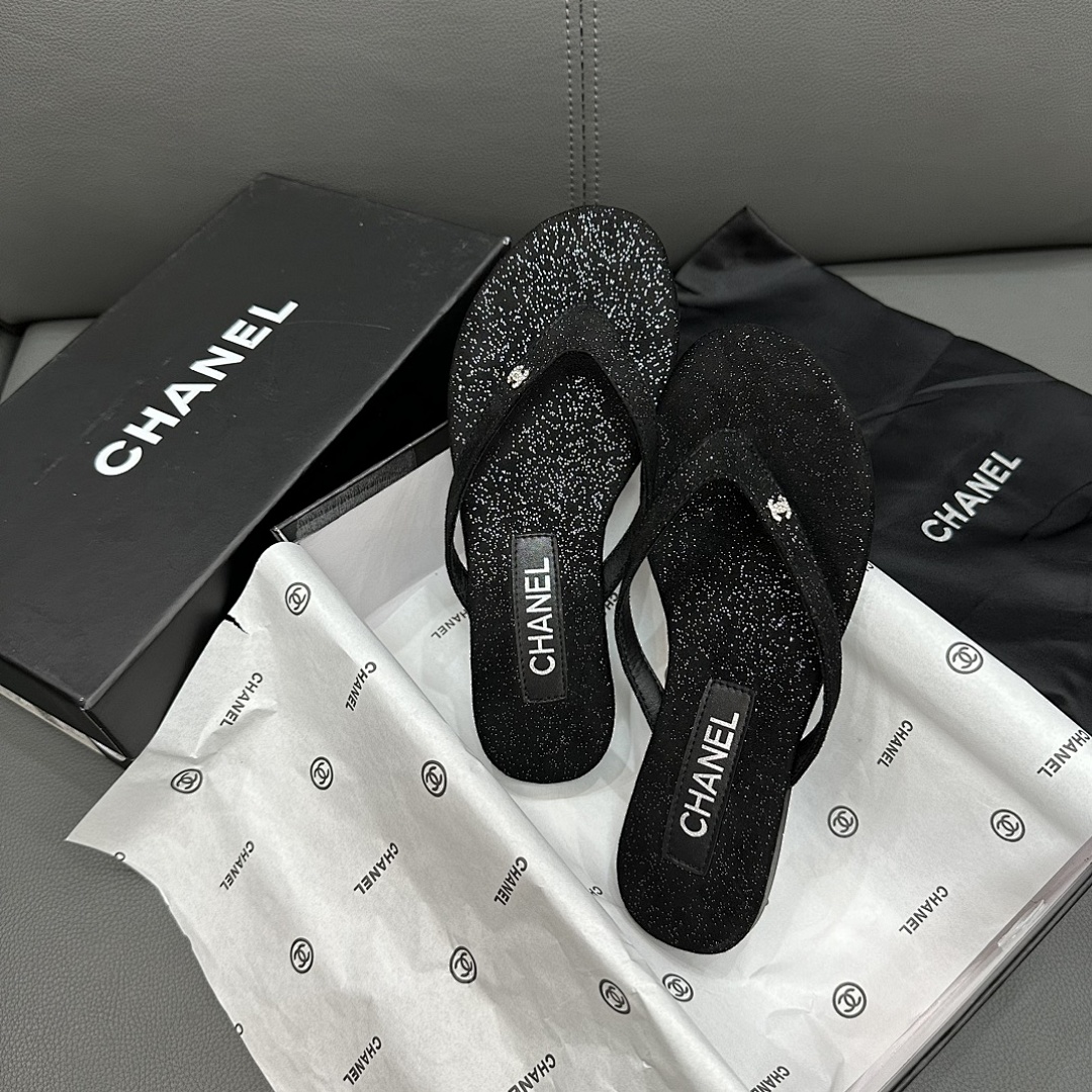 Chanel Thong Sandals · J6EC — תמונה 4