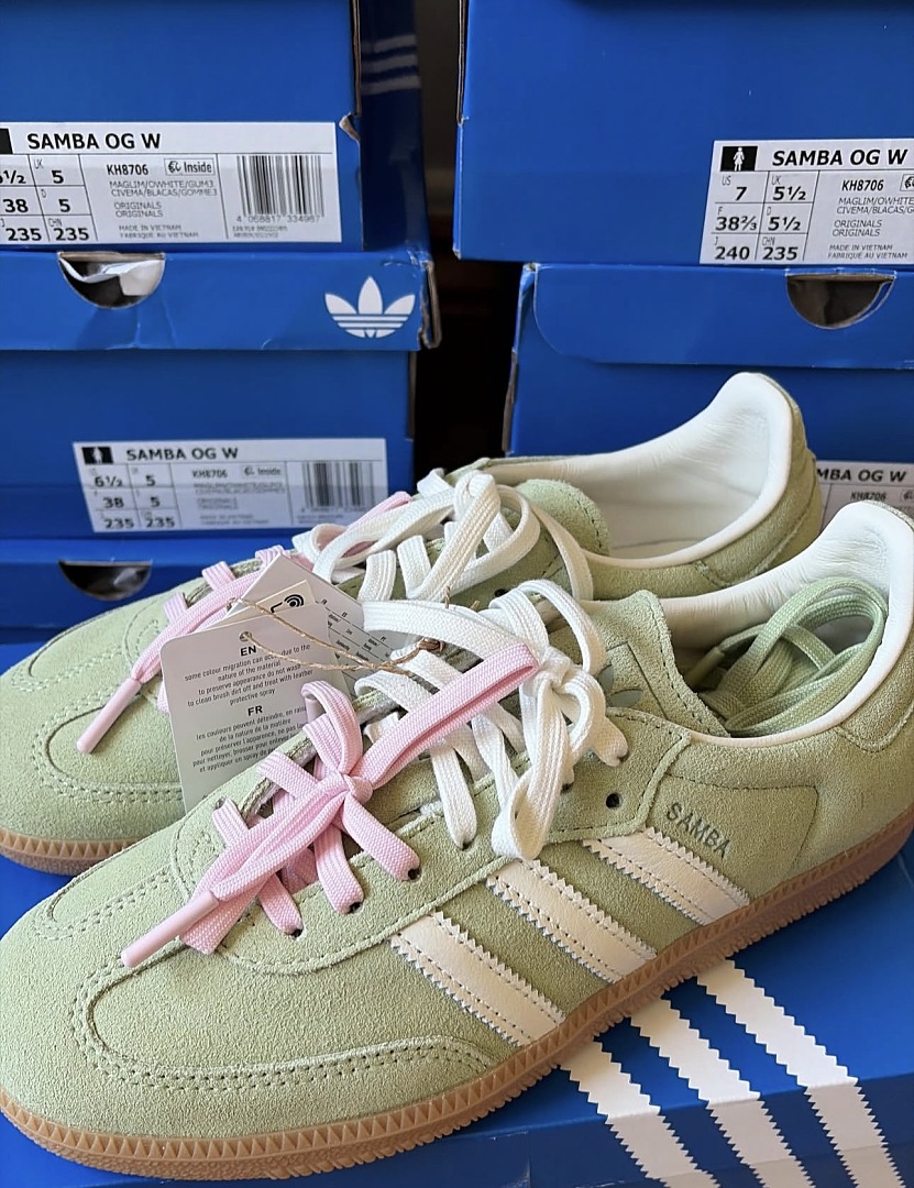 Adidas Samba OG Molly-Mae Matcha · M1C — תמונה 4
