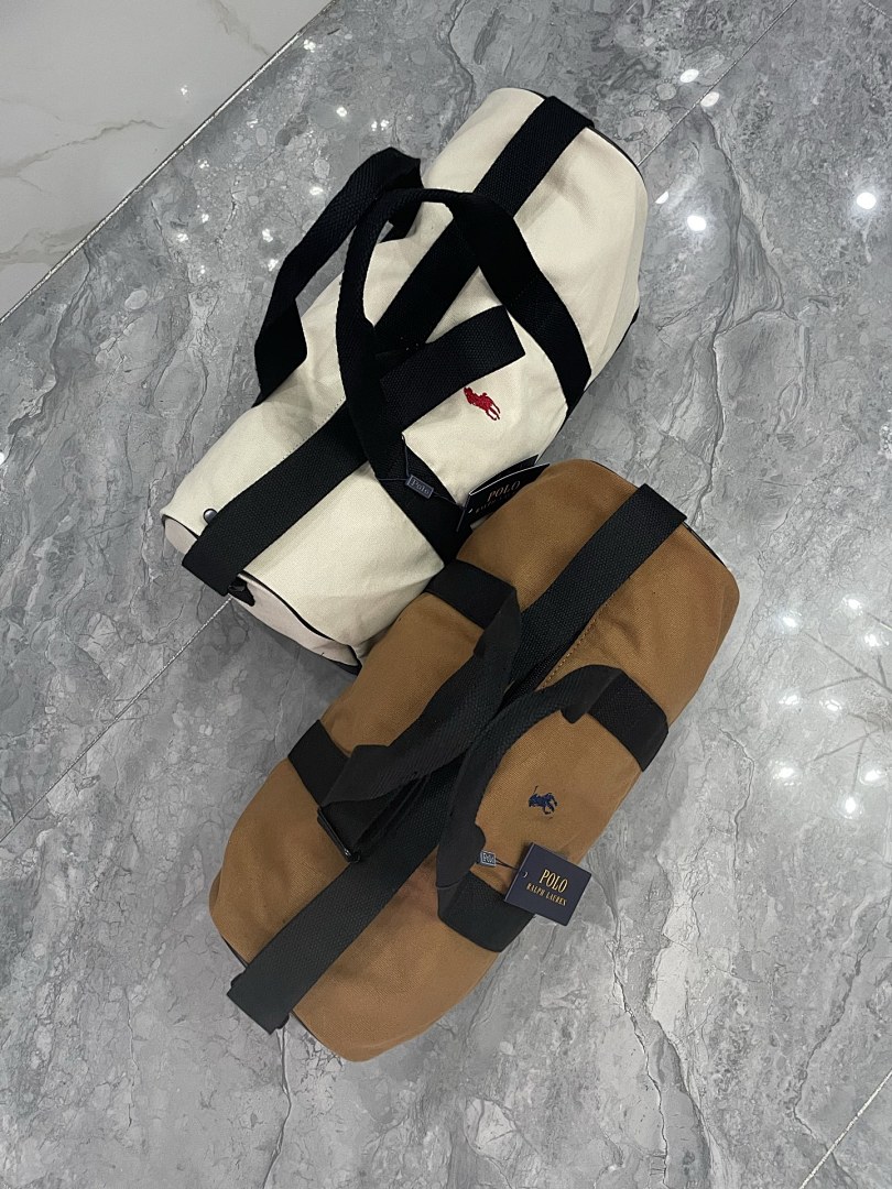 Ralph Lauren Canvas Big Pony Duffel Bag · KF32 — תמונה 6