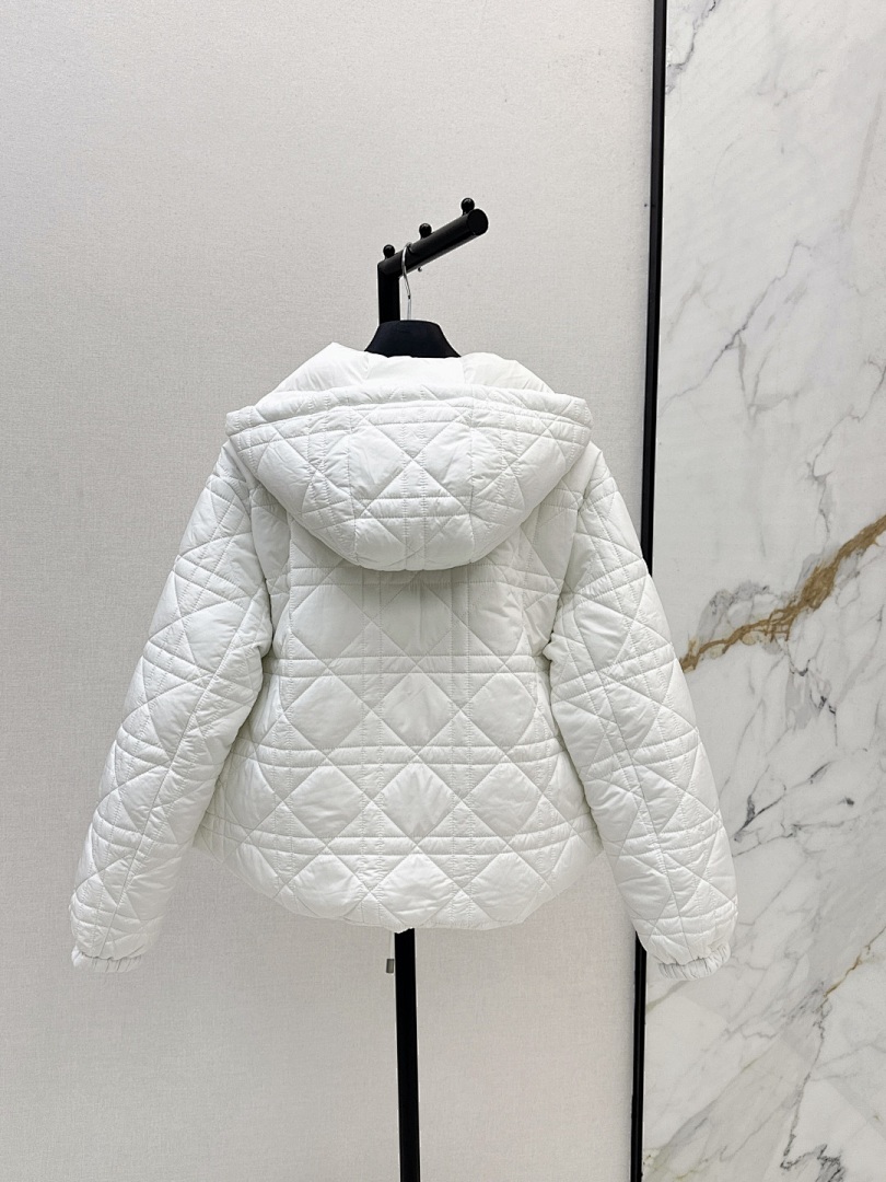 DiorAlps Macrocannage Cropped Puffer Jacket · M11R — תמונה 10