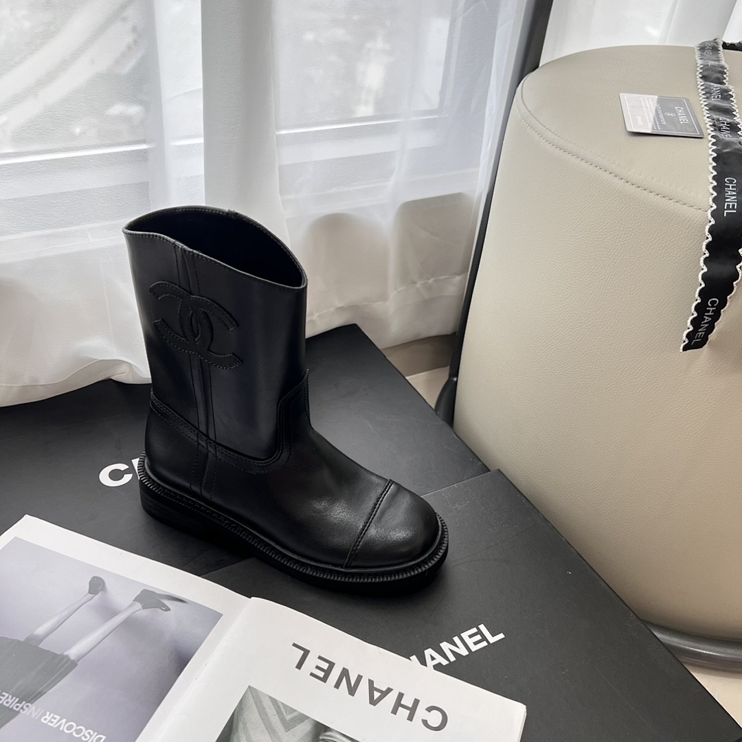 Chanel CC Riding Boots · Y60C — תמונה 6