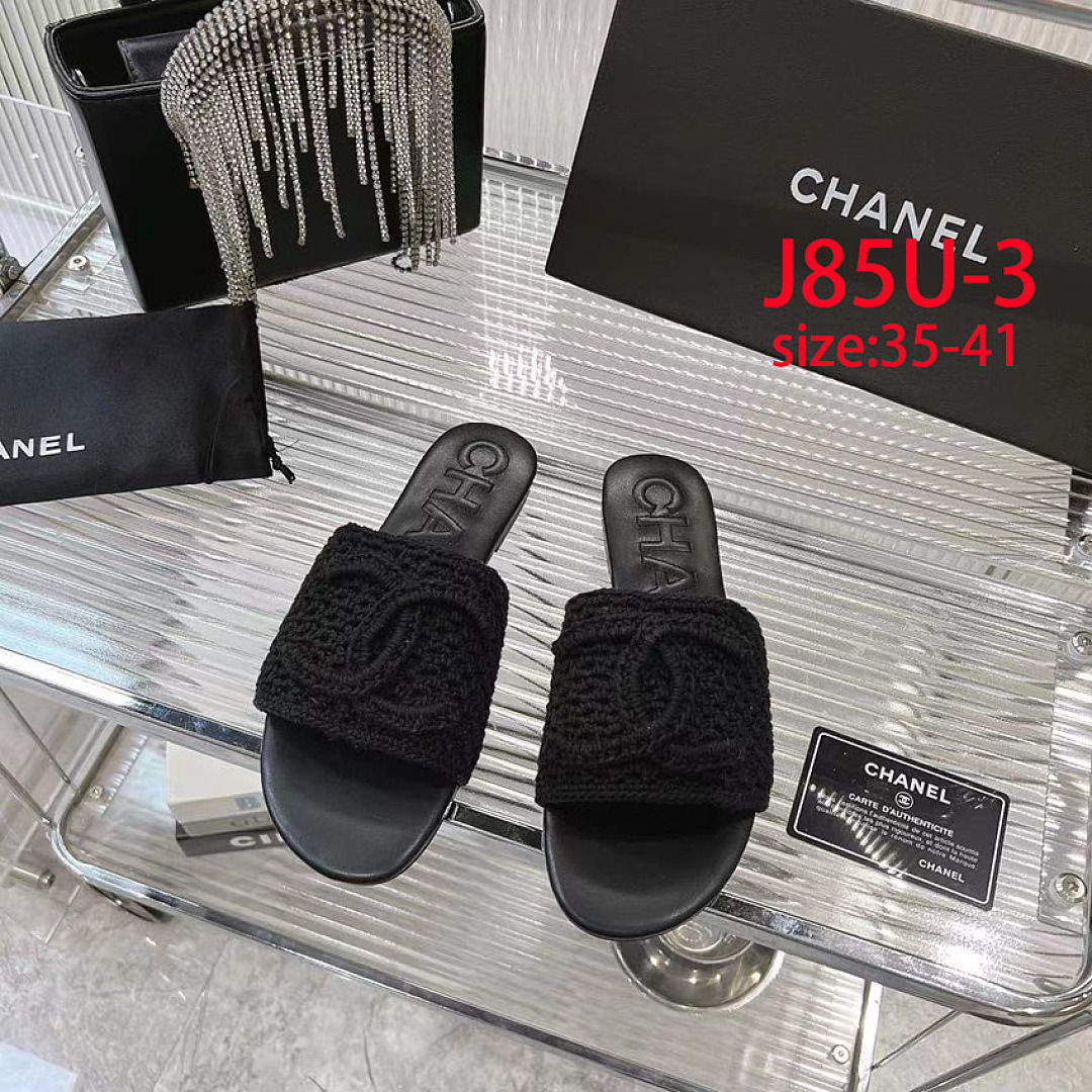 Chanel Crochet CC Mules · J85U — תמונה 4