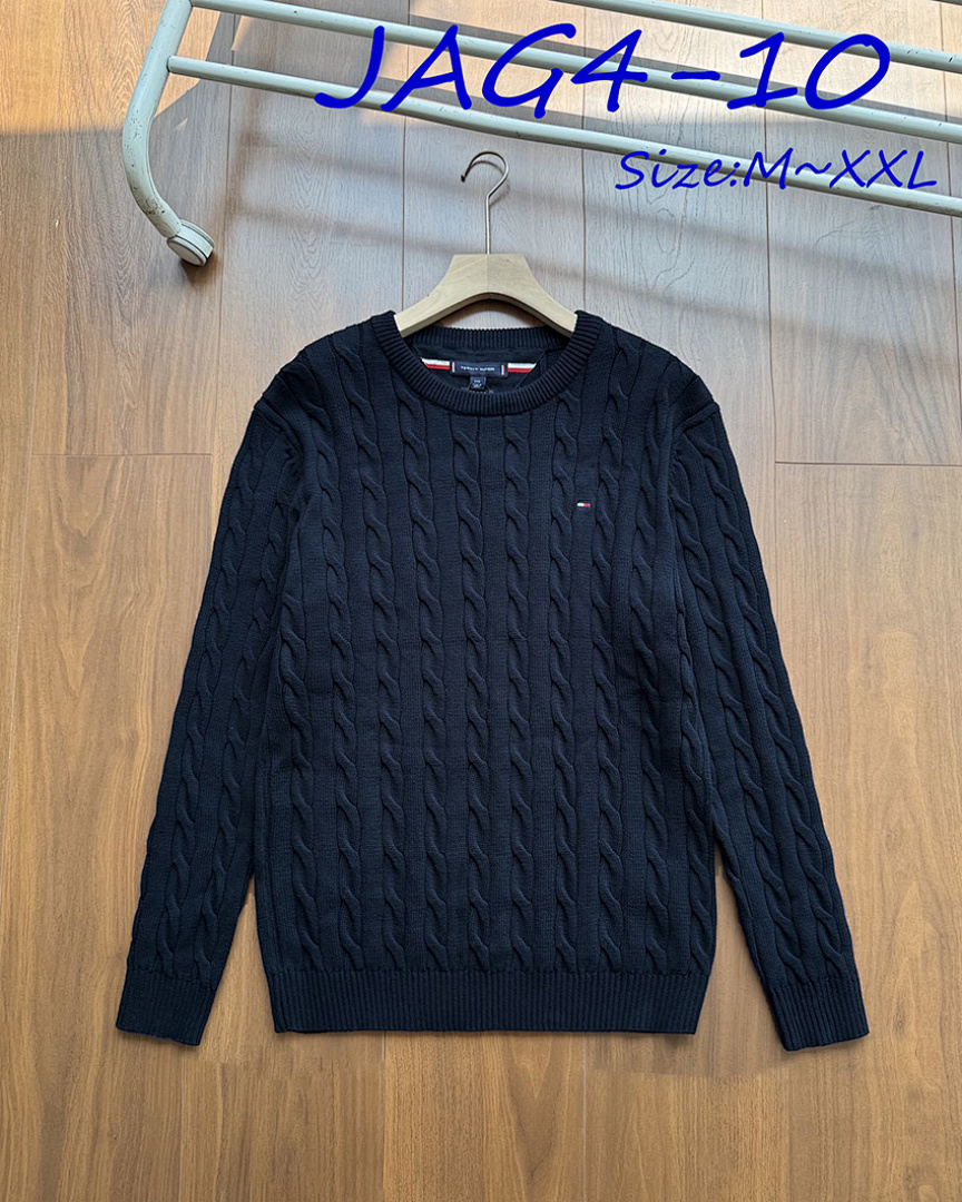 Tommy Hilfiger Cable Knit Zip-Thru Jumper · JAG4 — תמונה 8