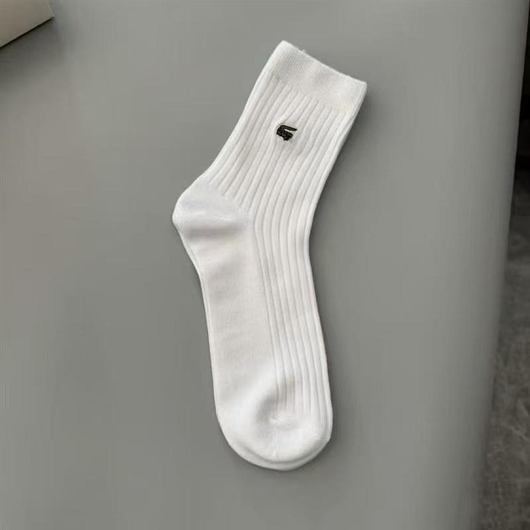 Lacoste Unisex 3-Pack Cotton Socks · W007 — תמונה 2