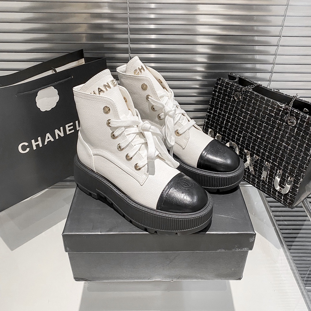 Chanel Combat Boots · 6KFD — תמונה 2